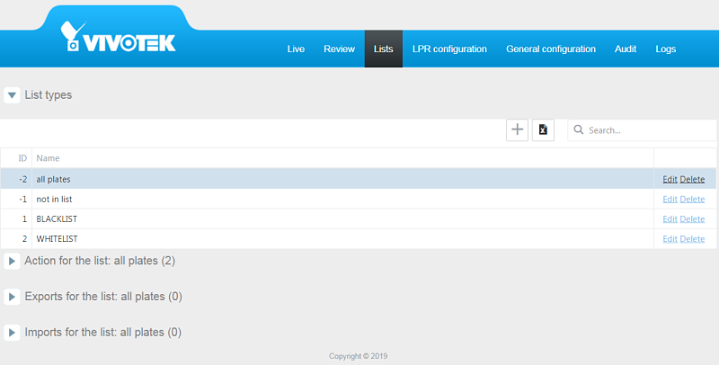 ib9387 lpr list management